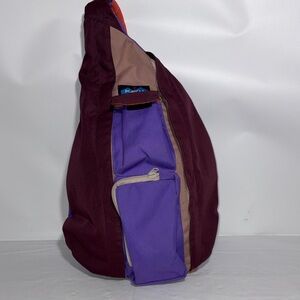 Kavu Rope Sling Bag Plum and Purple Colors